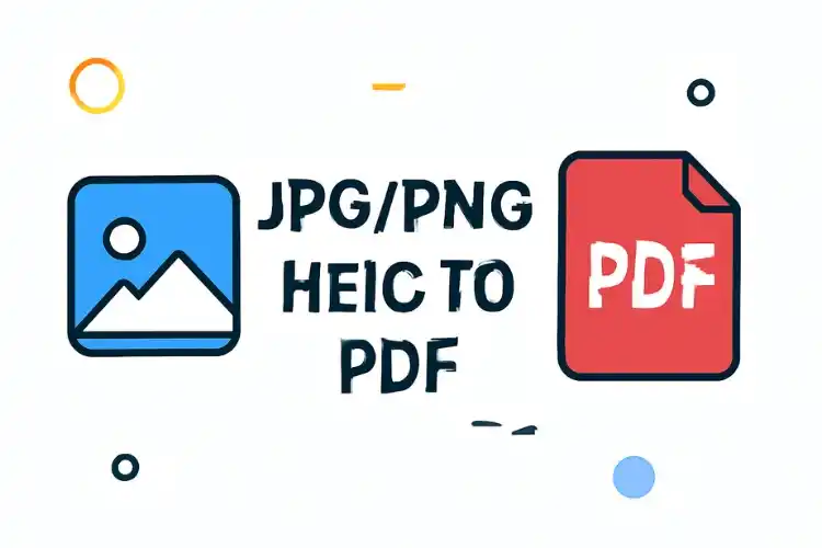 Photos being arranged into a PDF