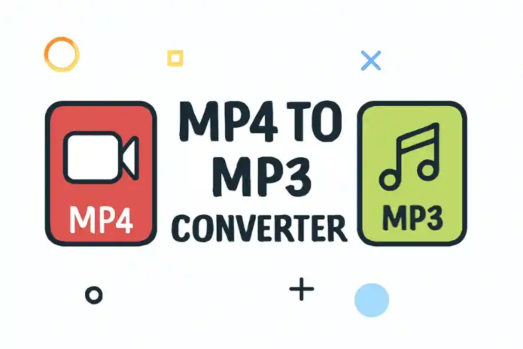 Video file converting to an MP3 waveform